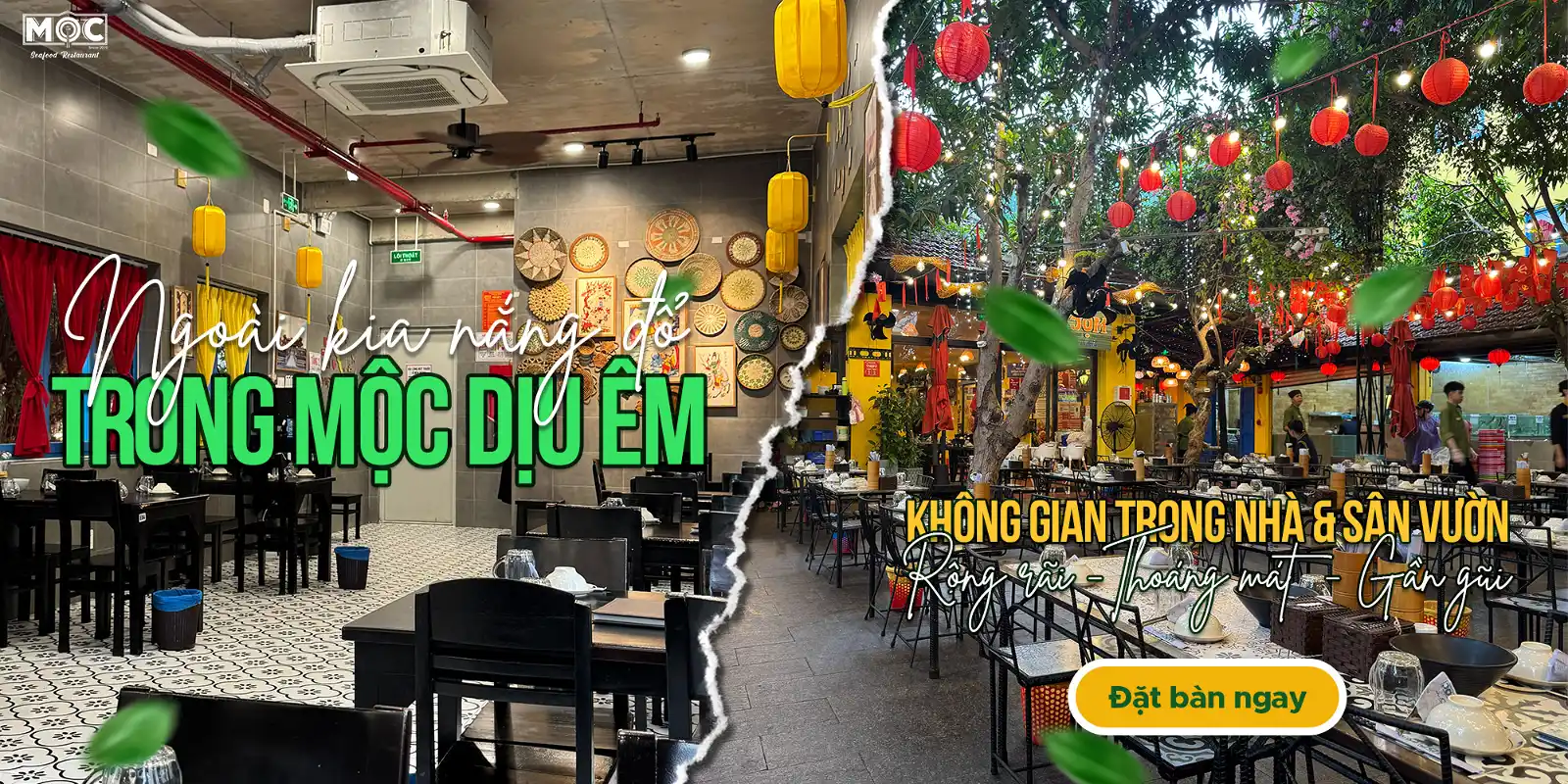 Hải Sản Mộc Quán Đà Nẵng: Không Gian Đa Dạng Cho Mọi Bữa Tiệc