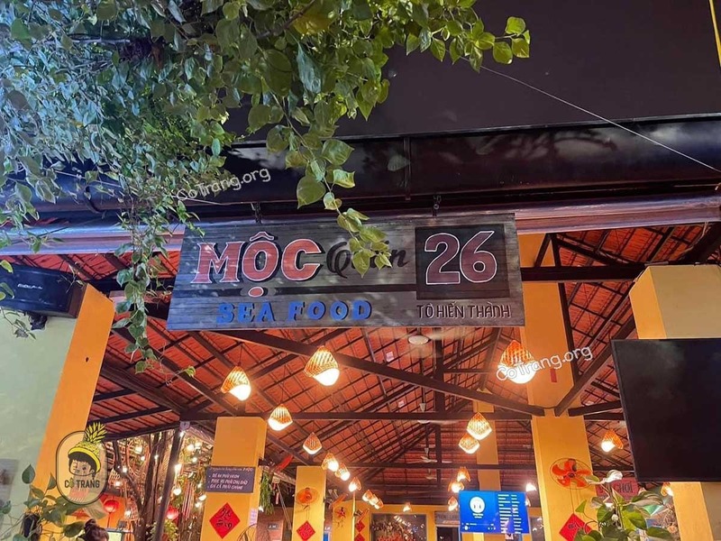 Hệ thống nhà hàng Mộc Seafood chi nhánh tại Đà Nẵng & Nha Trang