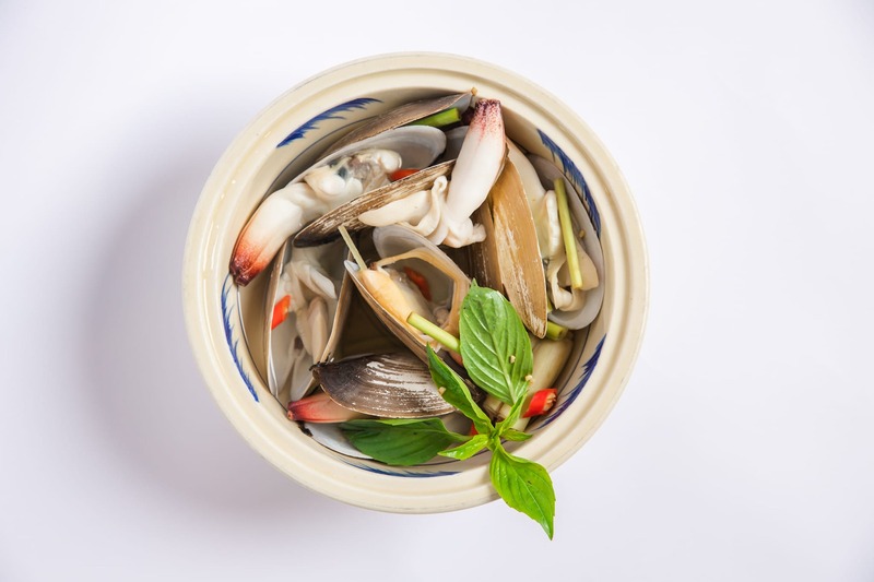 Tu hài hấp / Sò dương hấp / Sò bung