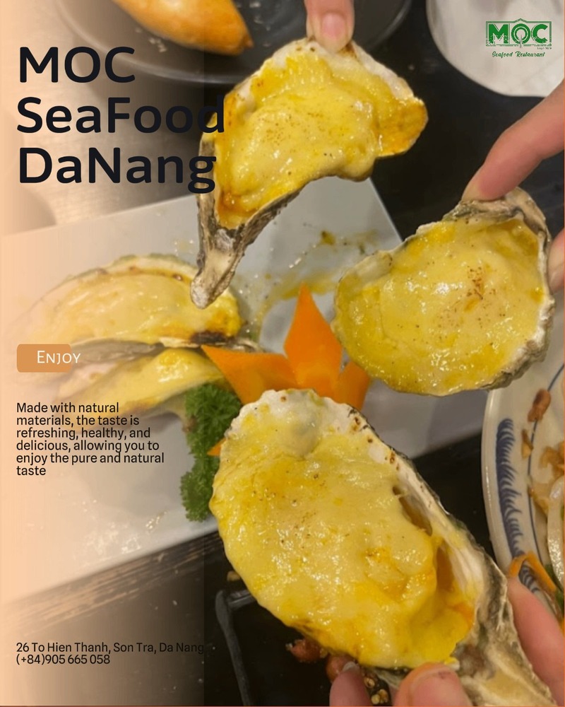 Lý do nên trải nghiệm hàu tại Mộc Seafood