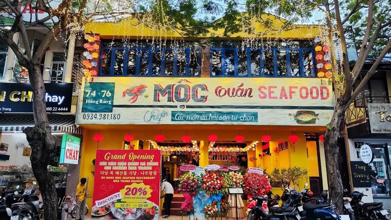 Mộc Seafood Nha Trang – 74–76 Hồng Bàng, Tân Lập
