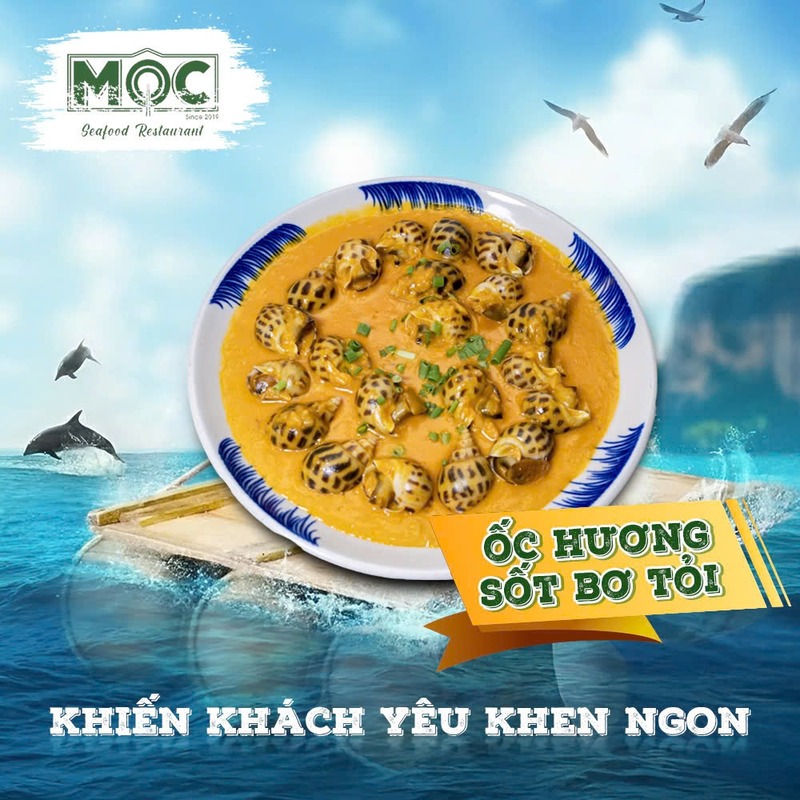 Ốc hương sốt bơ tỏi
