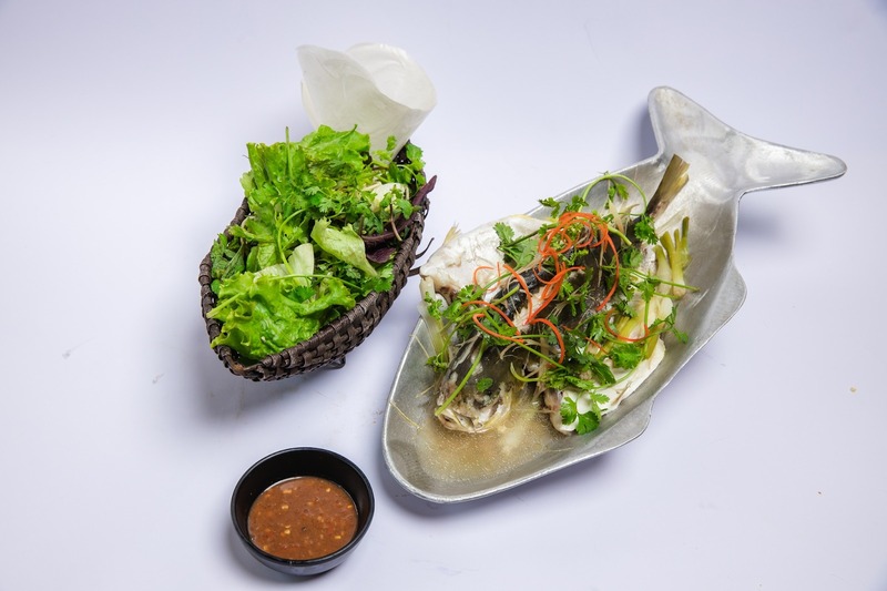 Cá mú hấp xì dầu