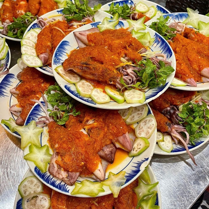 Mực tươi Mộc Seafood – Tươi ngon, ngọt tự nhiên, chuẩn vị miền Trung