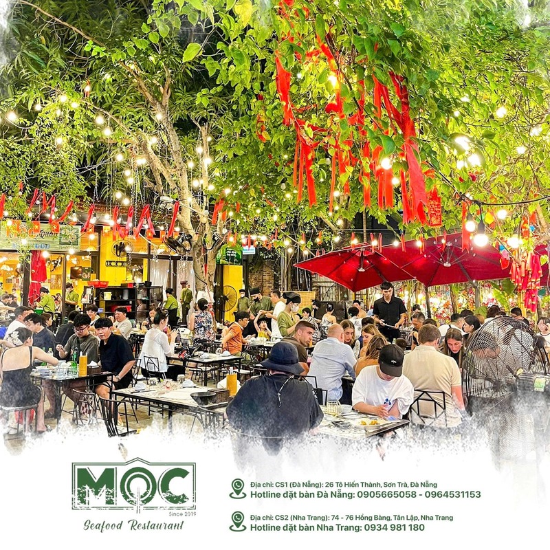 Nhà hàng hải sản Mộc Seafood Đà Nẵng ở đâu?