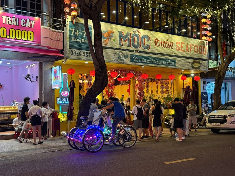 Nhà hàng hải sản Mộc Seafood Nha Trang ở đâu?