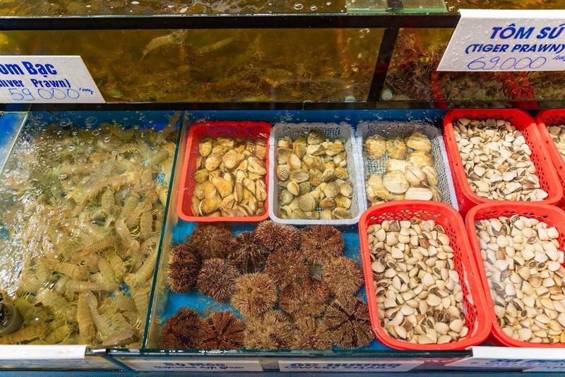 Cách nhận biết hải sản tươi sống khi đến Nha Trang