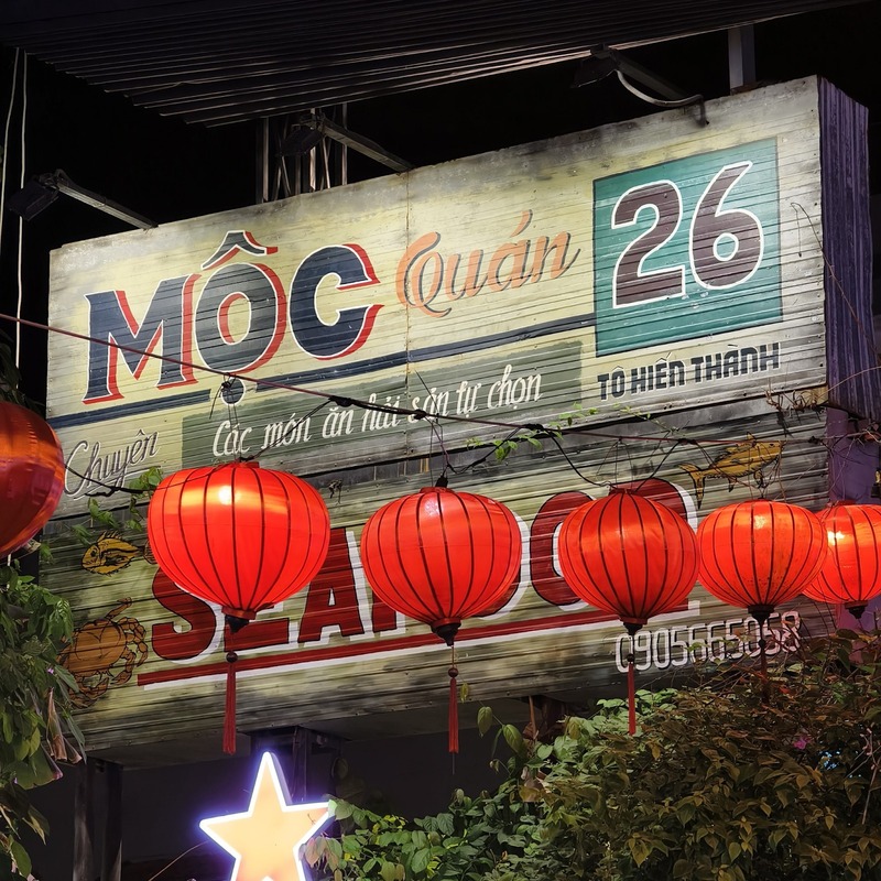 Nhà hàng Mộc Seafood – Hương vị biển cả trong không gian Hội An thu nhỏ