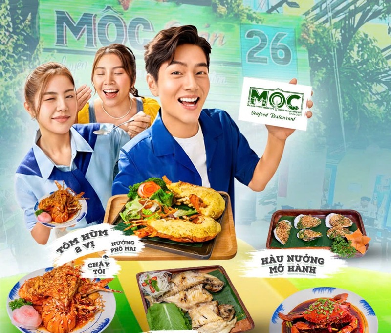 Phong cách ẩm thực Mộc Seafood – Khi hiện đại hòa quyện truyền thống