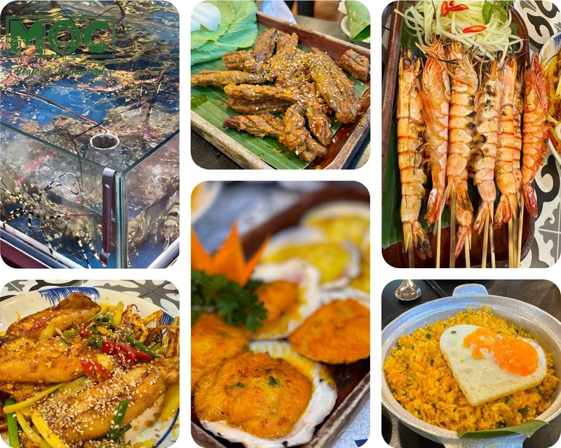 Menu Mộc Seafood đa dạng đến mức nào?