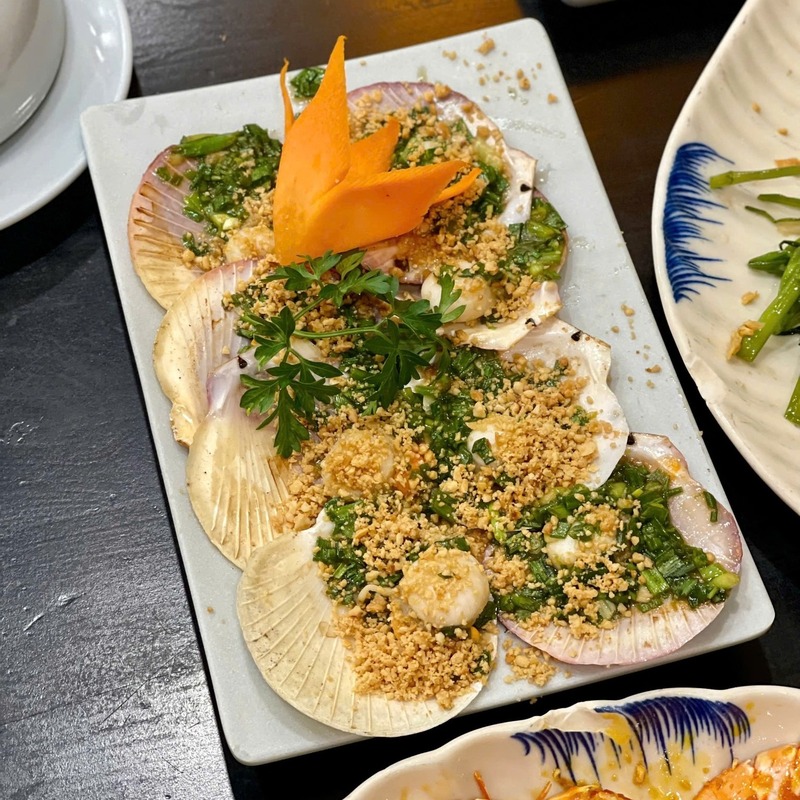 Các món ngon từ sò điệp Mộc Seafood