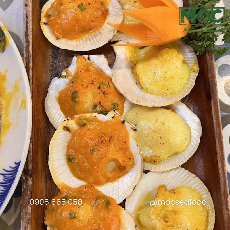 Sò điệp nướng phô mai