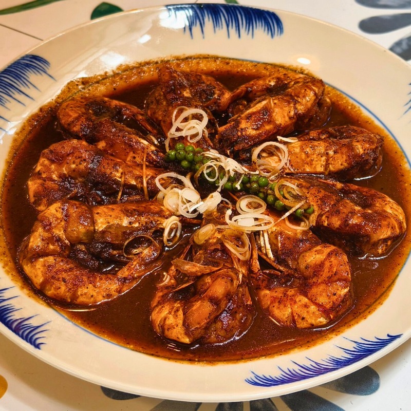 Tôm sốt tiêu đen