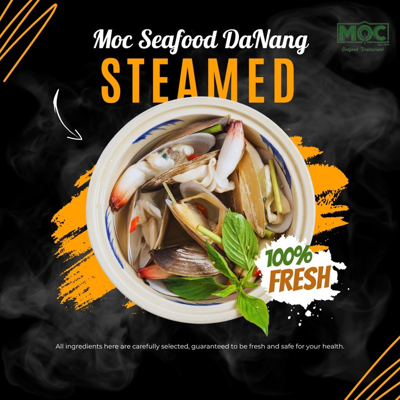 Tu hài (ốc vòi voi) Mộc Seafood – Món hải sản ngon, độc đáo chinh phục vị giác